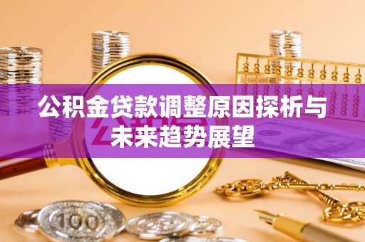 民权公积金贷款调整原因探析与未来趋势展望