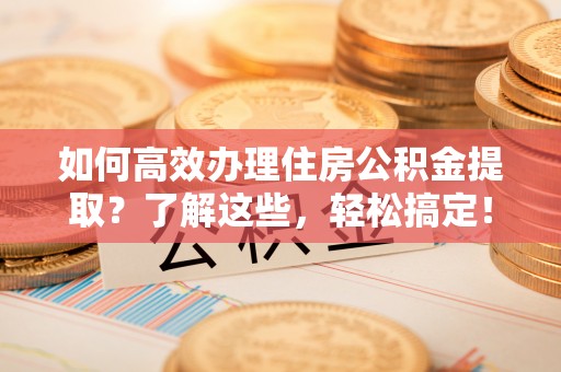 民权如何高效办理住房公积金提取？了解这些，轻松搞定！