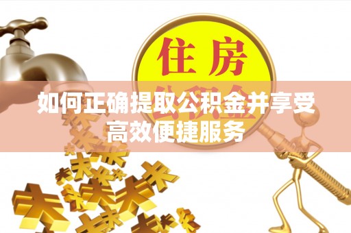 民权如何正确提取公积金并享受高效便捷服务